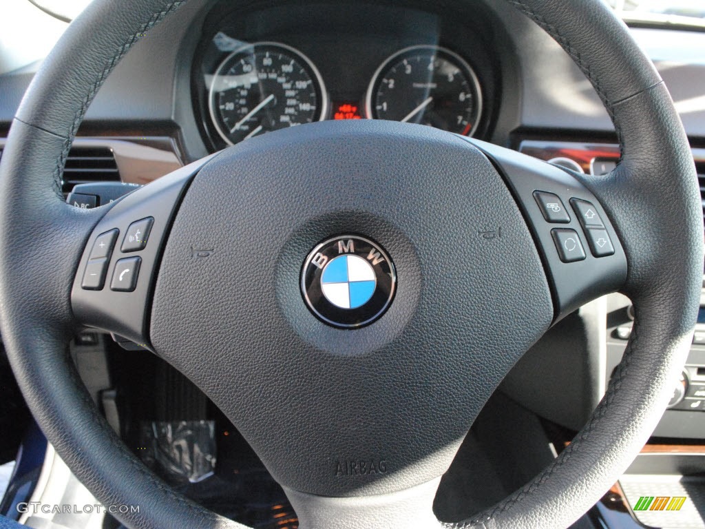 2011 3 Series 328i Sedan - Deep Sea Blue Metallic / Black photo #16