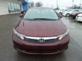 Crimson Pearl - Civic LX Sedan Photo No. 8