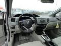 2012 Alabaster Silver Metallic Honda Civic EX-L Sedan  photo #12