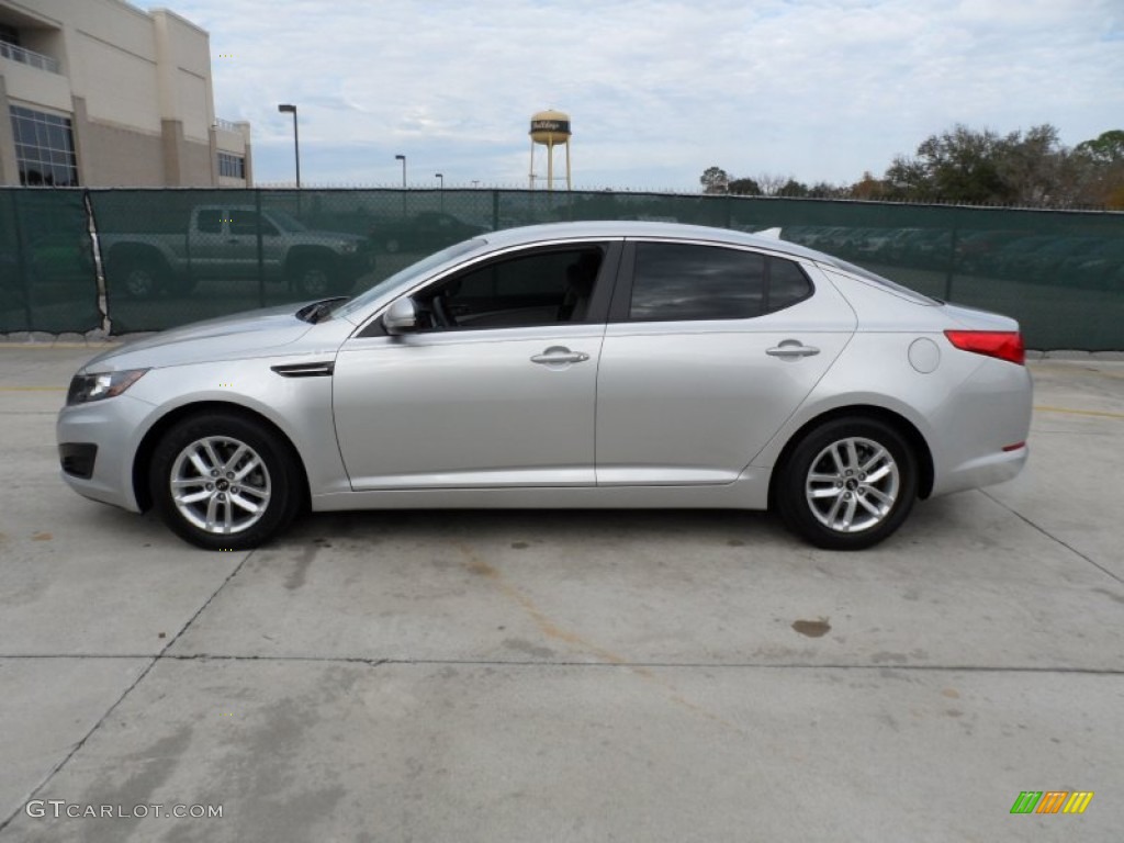 Bright Silver 2011 Kia Optima LX Exterior Photo #58534328