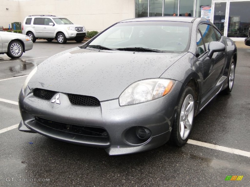 2006 Eclipse GS Coupe - Titanium Gray Pearl / Dark Charcoal photo #1