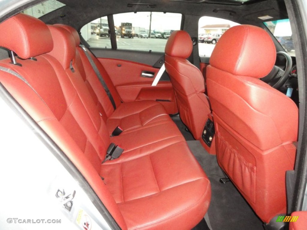 Indianapolis Red Interior 2006 BMW M5 Standard M5 Model Photo #58536725