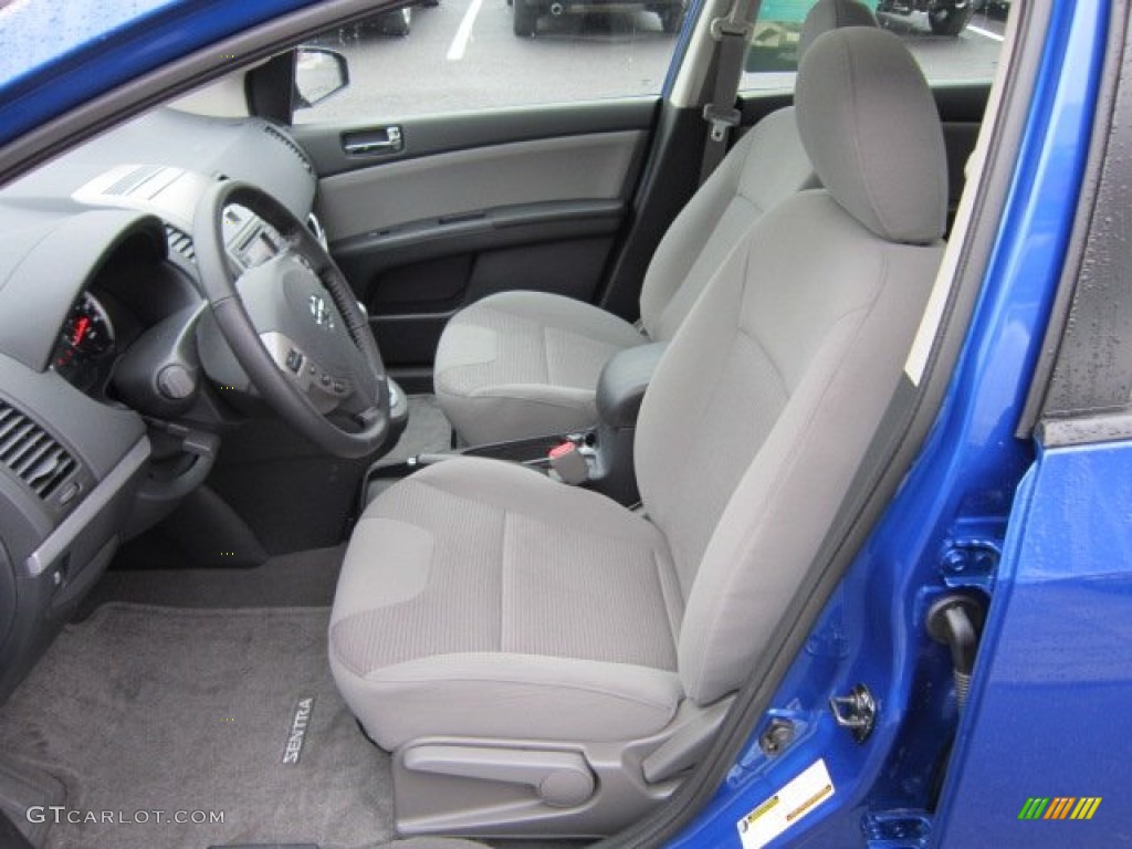 2012 Sentra 2.0 SR Special Edition - Metallic Blue / Beige photo #16