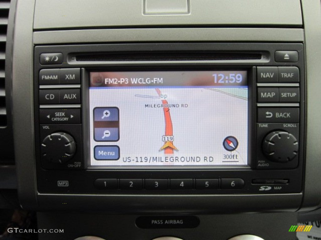2012 Sentra 2.0 SR Special Edition - Metallic Blue / Beige photo #19