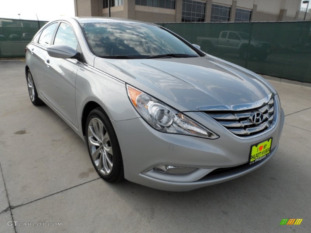 2012 Sonata SE - Radiant Silver / Gray photo #1