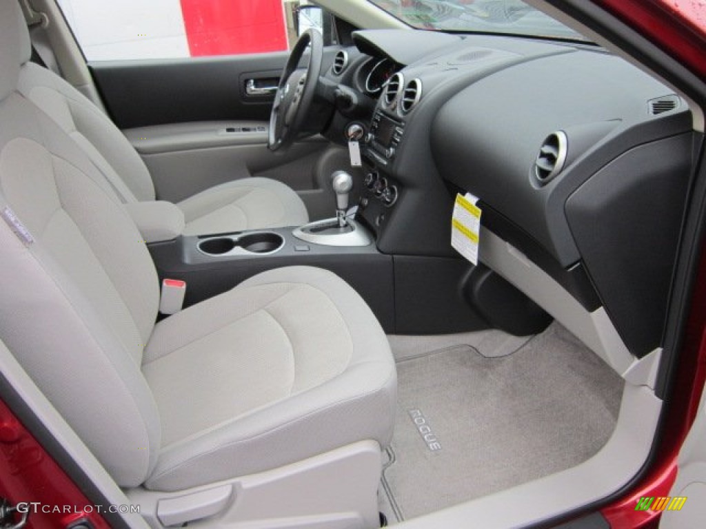 2012 Rogue S Special Edition AWD - Cayenne Red / Gray photo #10