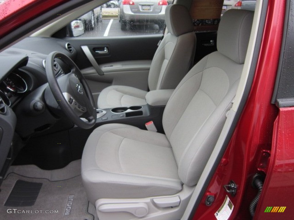 2012 Rogue S Special Edition AWD - Cayenne Red / Gray photo #15