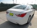 2012 Shimmering White Hyundai Sonata SE  photo #3