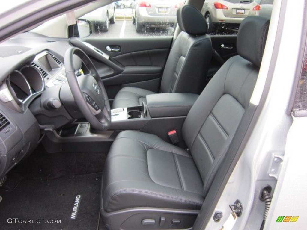 2012 Murano SL AWD - Brilliant Silver / Black photo #14