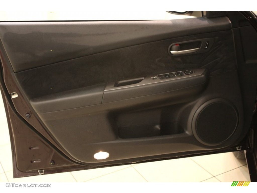 2009 MAZDA6 i Sport - Black Cherry Metallic / Black photo #5