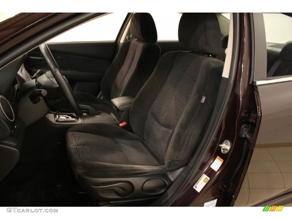 2009 MAZDA6 i Sport - Black Cherry Metallic / Black photo #7