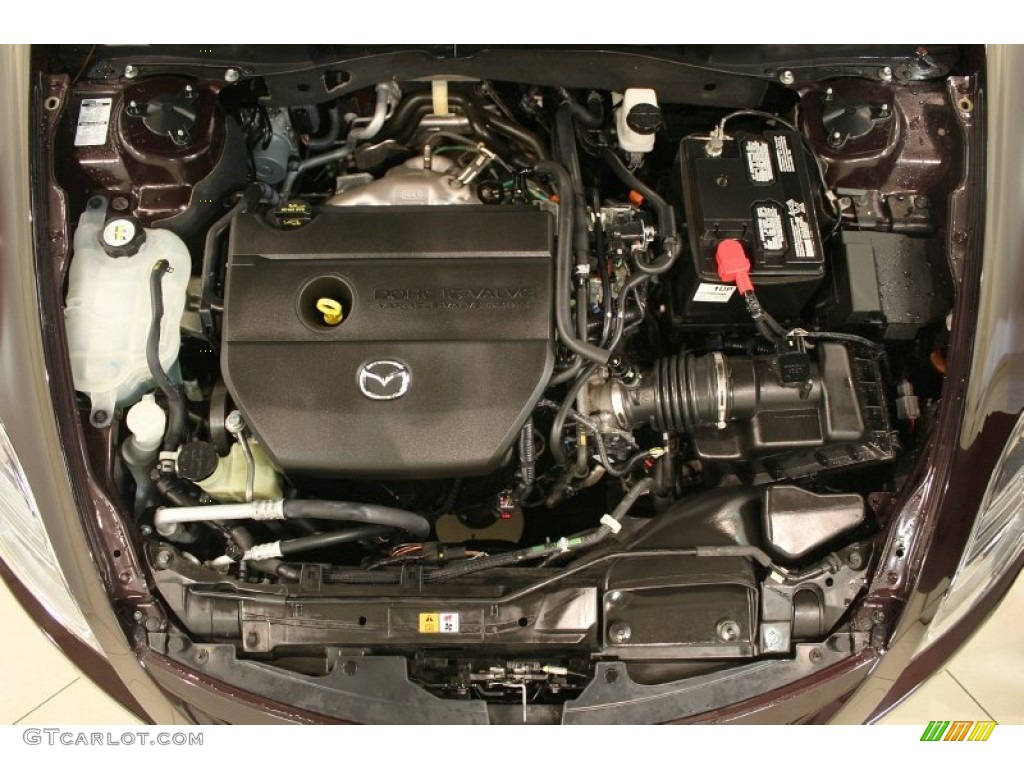 2009 MAZDA6 i Sport - Black Cherry Metallic / Black photo #19