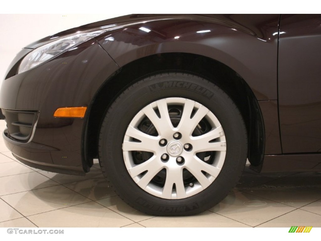 2009 MAZDA6 i Sport - Black Cherry Metallic / Black photo #20