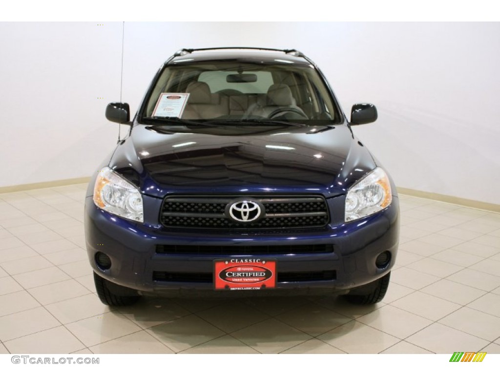 2007 RAV4 4WD - Nautical Blue Metallic / Taupe photo #2