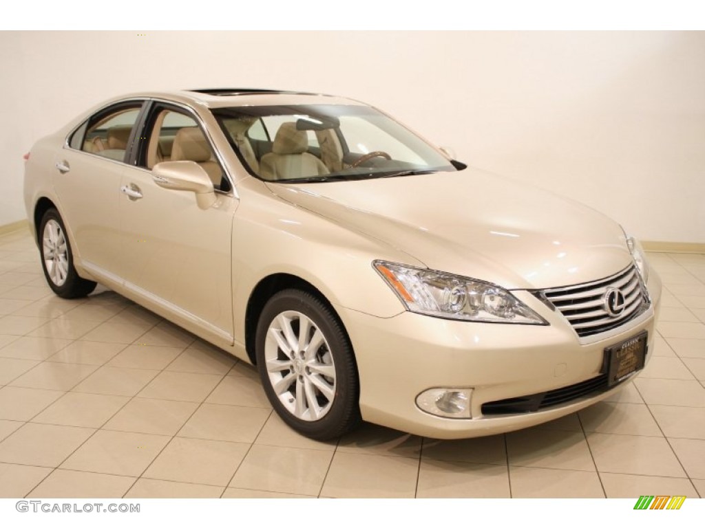 2010 Satin Cashmere Metallic Lexus ES 350 58501764
