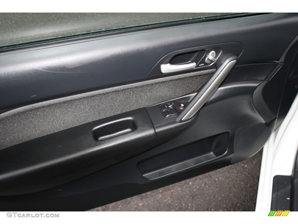 2003 Honda Civic Si Hatchback Black Door Panel Photo #58540094
