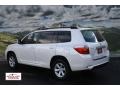 2009 Blizzard White Pearl Toyota Highlander V6 4WD  photo #2