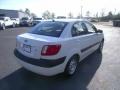 2008 White Kia Rio LX Sedan  photo #5