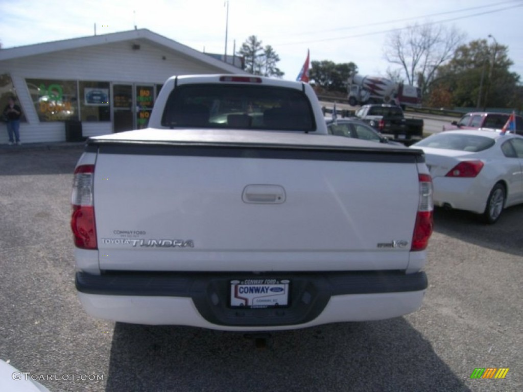 2005 Tundra Limited Double Cab - Natural White / Taupe photo #6