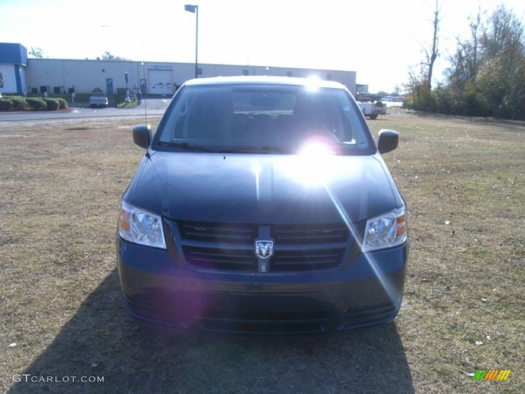 2009 Grand Caravan SE - Modern Blue Pearl / Dark Slate Gray/Light Shale photo #2