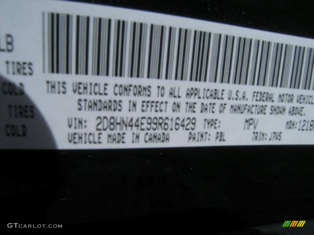 2009 Grand Caravan SE - Modern Blue Pearl / Dark Slate Gray/Light Shale photo #38