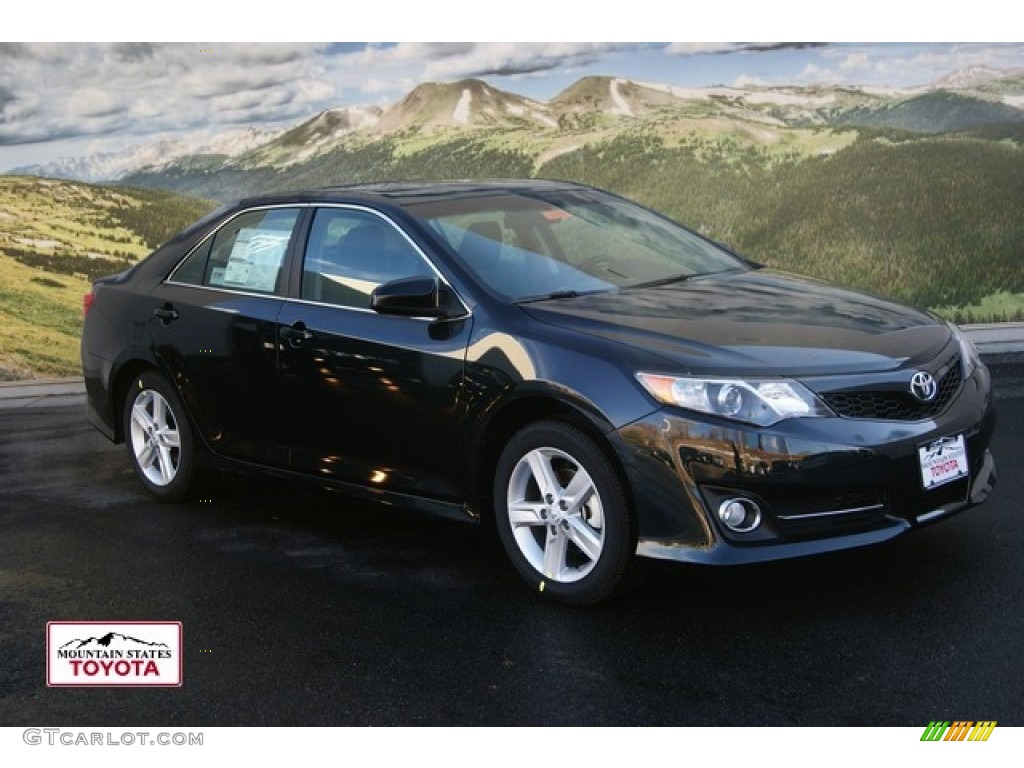 2012 Camry SE - Cosmic Gray Mica / Black photo #1