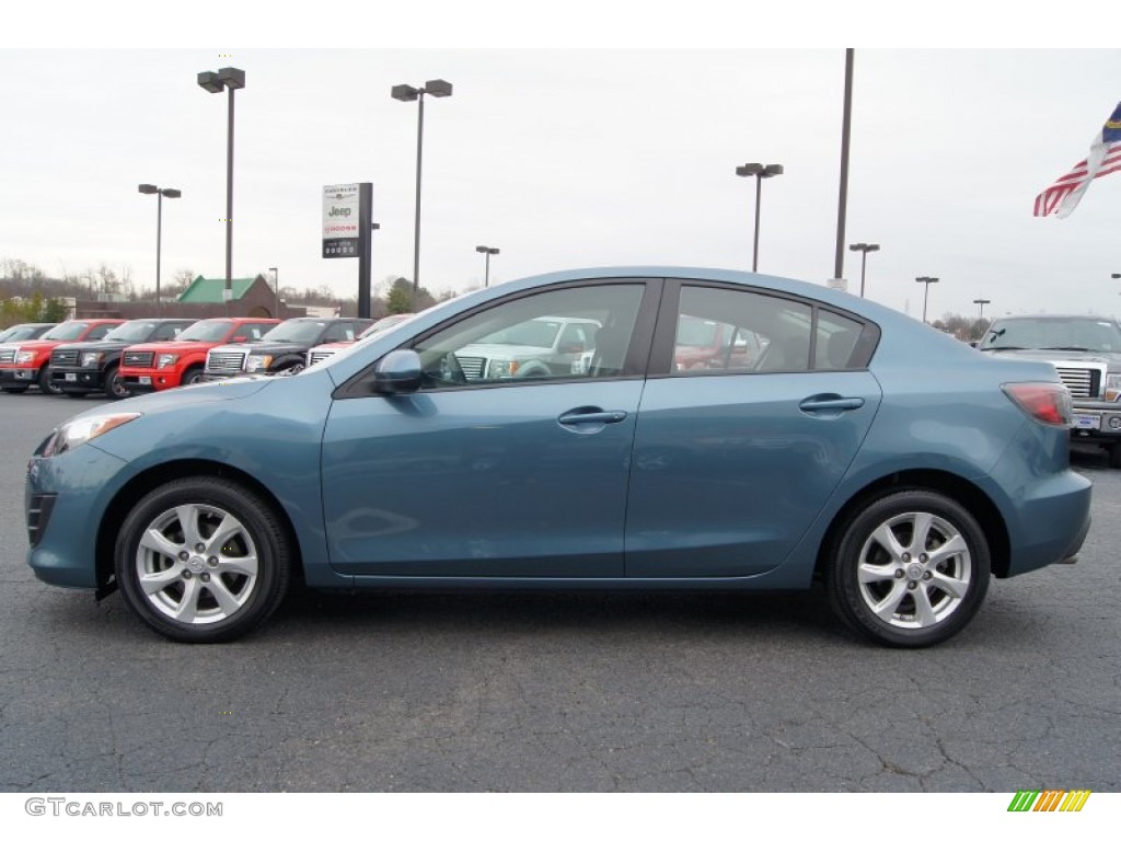 Gunmetal Blue Mica 2010 Mazda MAZDA3 i Sport 4 Door Exterior Photo #58542961