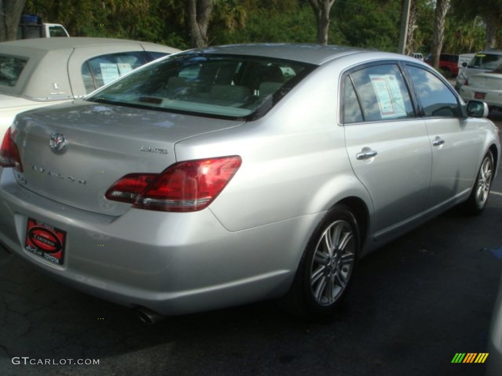 2008 Avalon Limited - Classic Silver Metallic / Ash Gray photo #7
