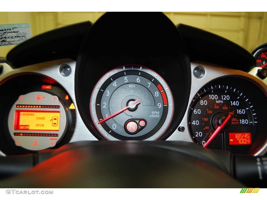 2011 Nissan 370Z Sport Touring Coupe Gauges Photo #58544987