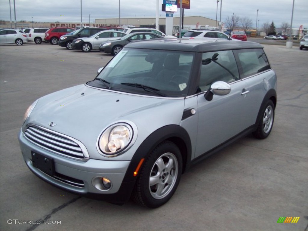 2008 Cooper Clubman - Pure Silver Metallic / Panther Black photo #5