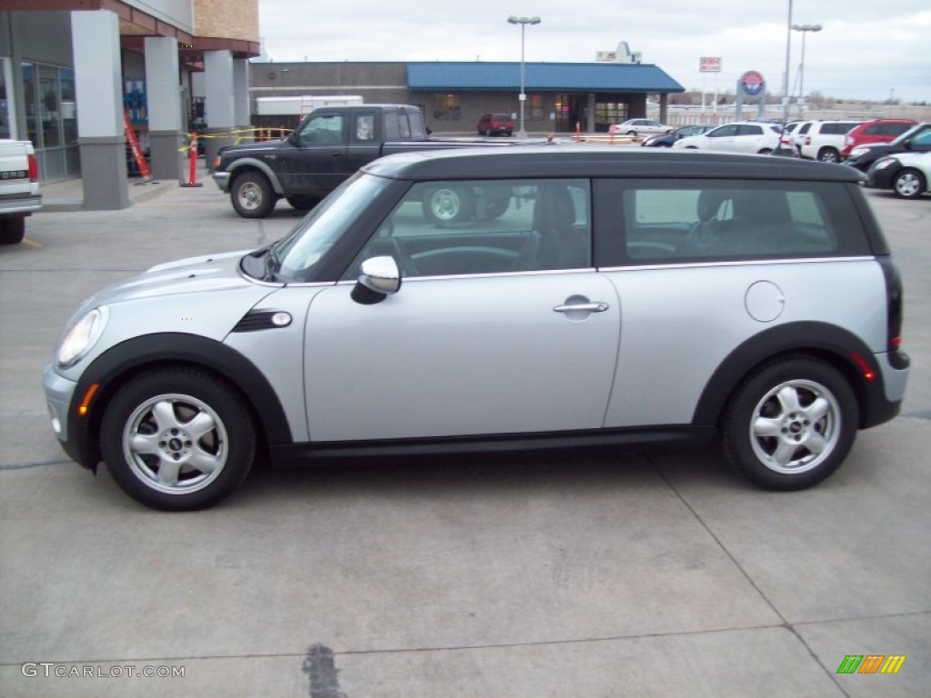 2008 Cooper Clubman - Pure Silver Metallic / Panther Black photo #6