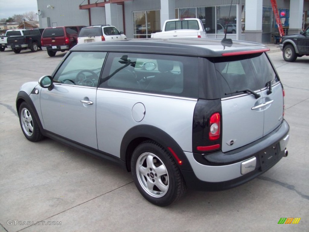 2008 Cooper Clubman - Pure Silver Metallic / Panther Black photo #21
