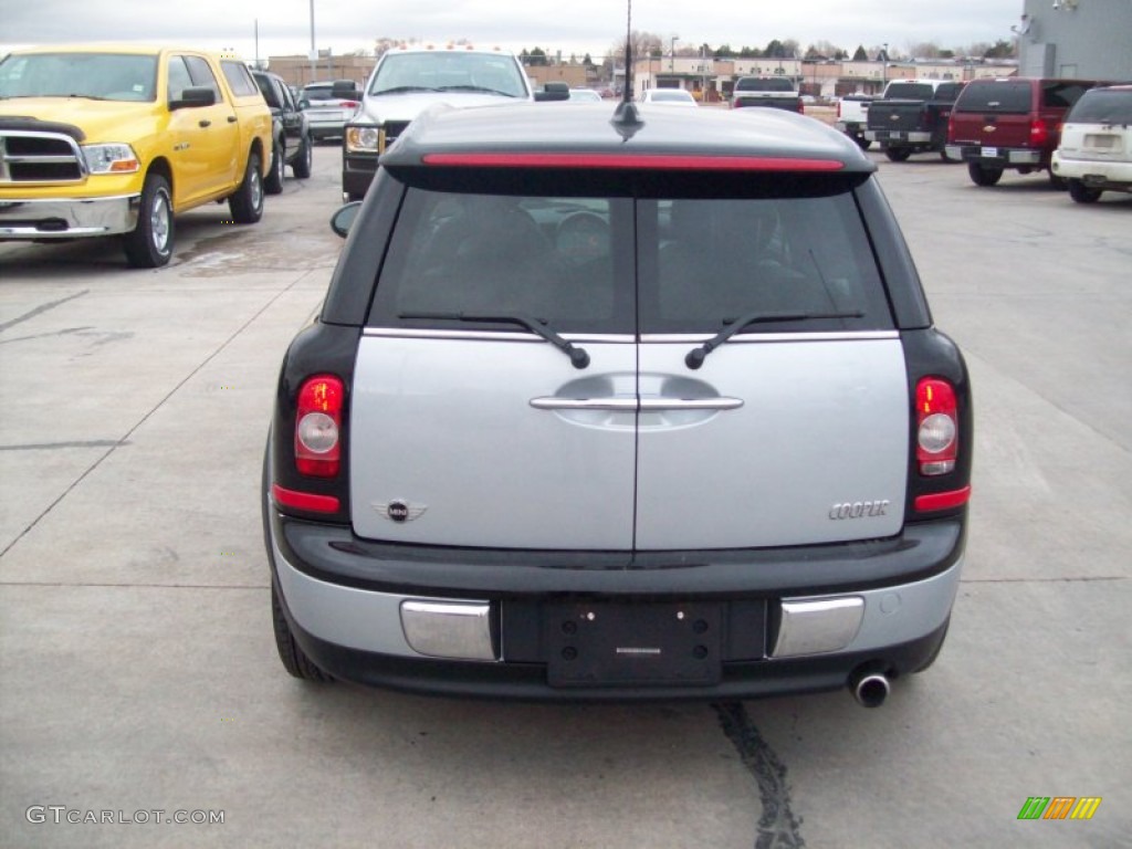 2008 Cooper Clubman - Pure Silver Metallic / Panther Black photo #22