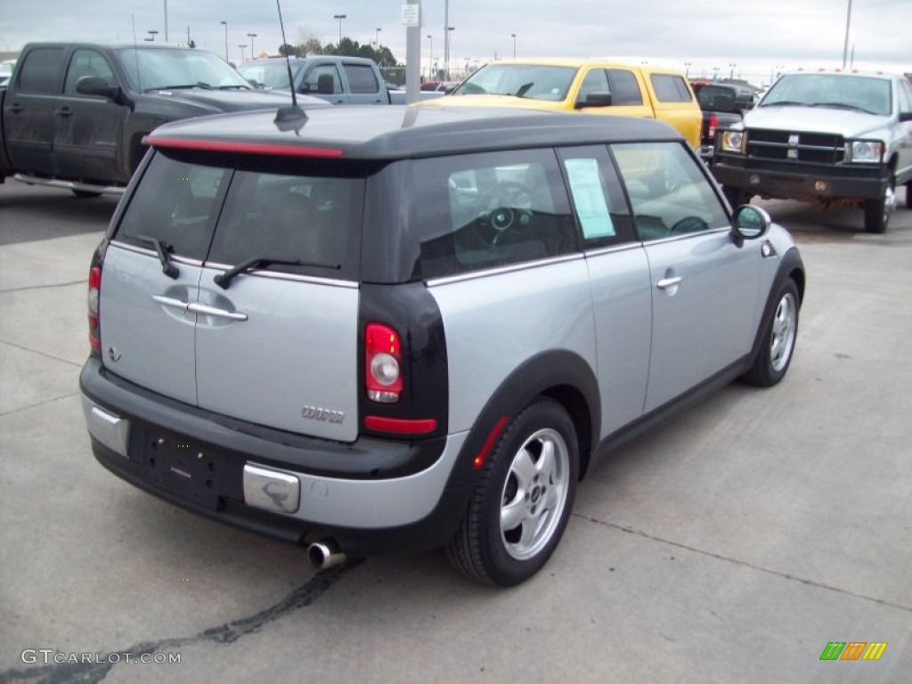 2008 Cooper Clubman - Pure Silver Metallic / Panther Black photo #26