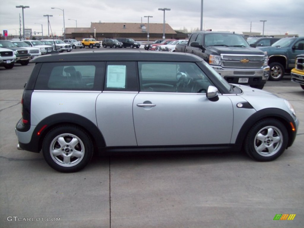 2008 Cooper Clubman - Pure Silver Metallic / Panther Black photo #27