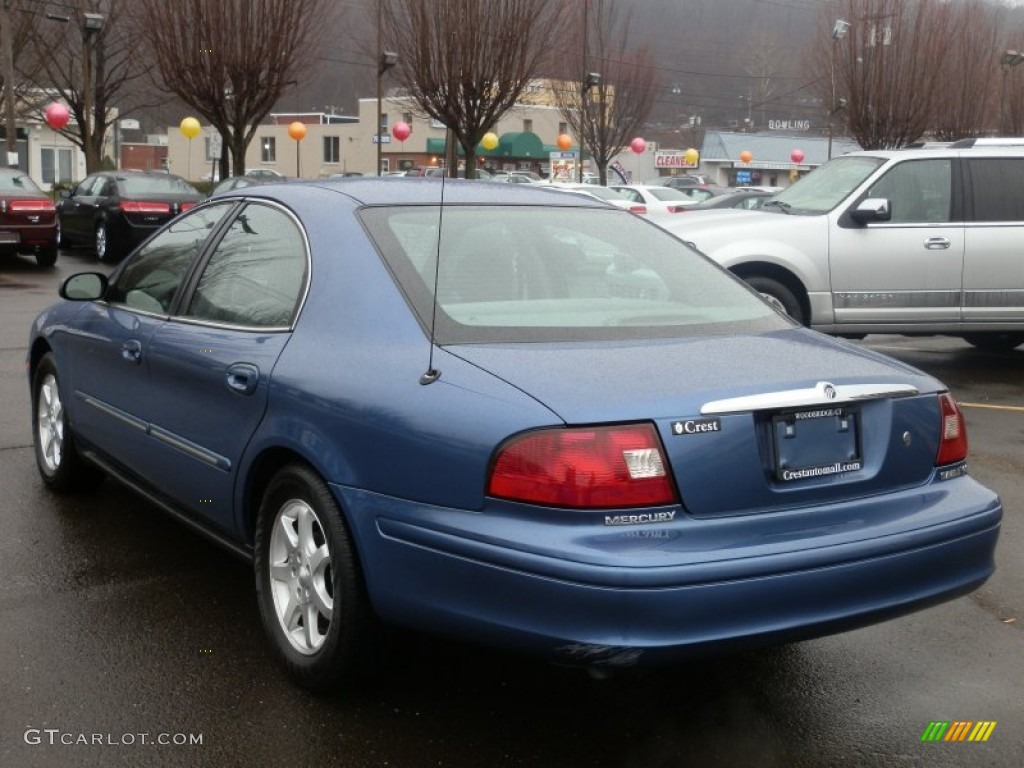 2002 Sable GS Sedan - Medium True Blue Metallic / Medium Graphite photo #6