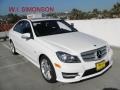 Arctic White - C 250 Sport Photo No. 1