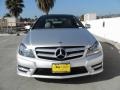 2012 Iridium Silver Metallic Mercedes-Benz C 350 Coupe  photo #2