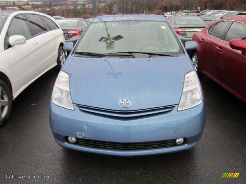 2004 Prius Hybrid - Seaside Pearl / Brown/Ivory photo #2