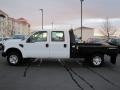 Oxford White 2008 Ford F250 Super Duty XL Crew Cab 4x4 Chassis Exterior