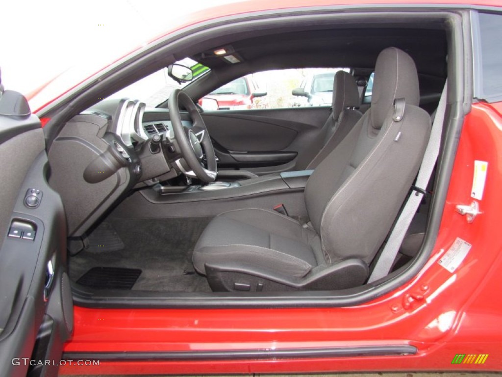 Black Interior 2011 Chevrolet Camaro LT Coupe Photo #58548434