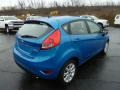 2012 Blue Candy Metallic Ford Fiesta SE Hatchback  photo #2