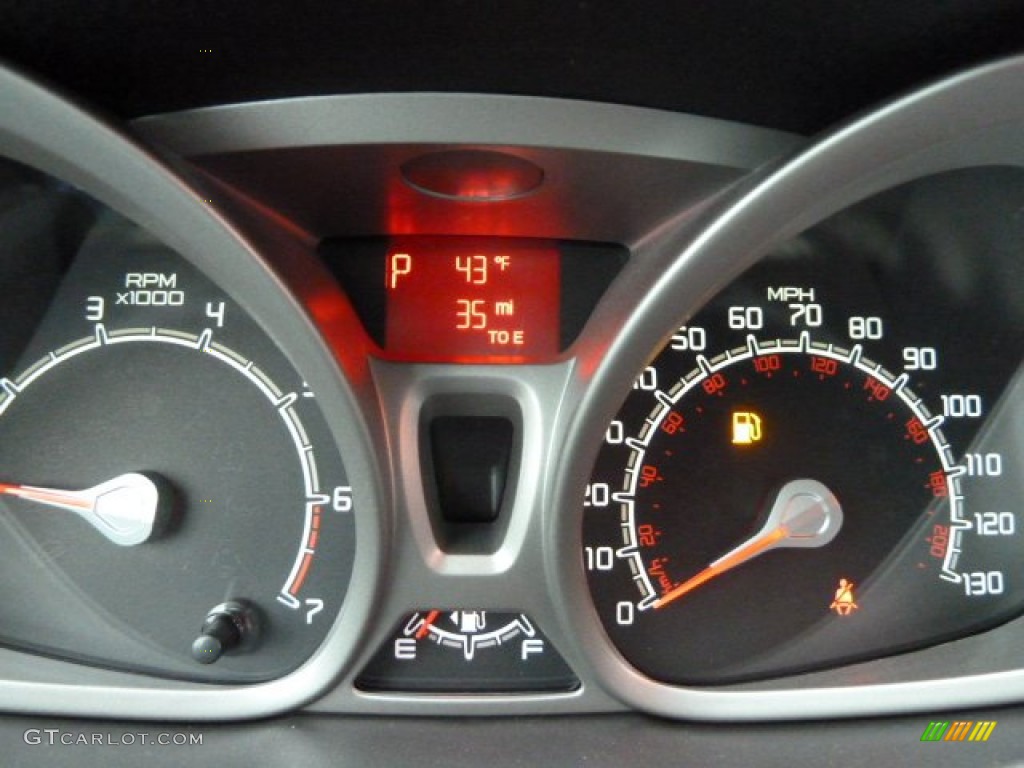 2012 Ford Fiesta SE Hatchback Gauges Photo #58548838