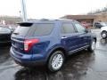 2012 Dark Pearl Blue Metallic Ford Explorer XLT 4WD  photo #2