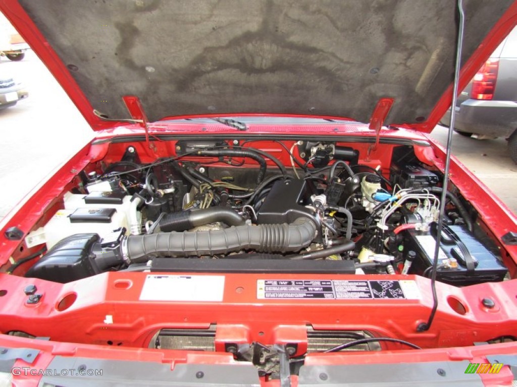 2002 Ford Ranger Edge SuperCab 3.0 Liter OHV 12-Valve Vulcan V6 Engine Photo #58550576