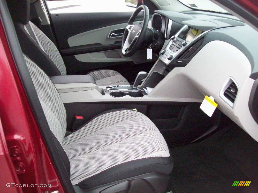 Light Titanium/Jet Black Interior 2012 Chevrolet Equinox LT AWD Photo #58551663