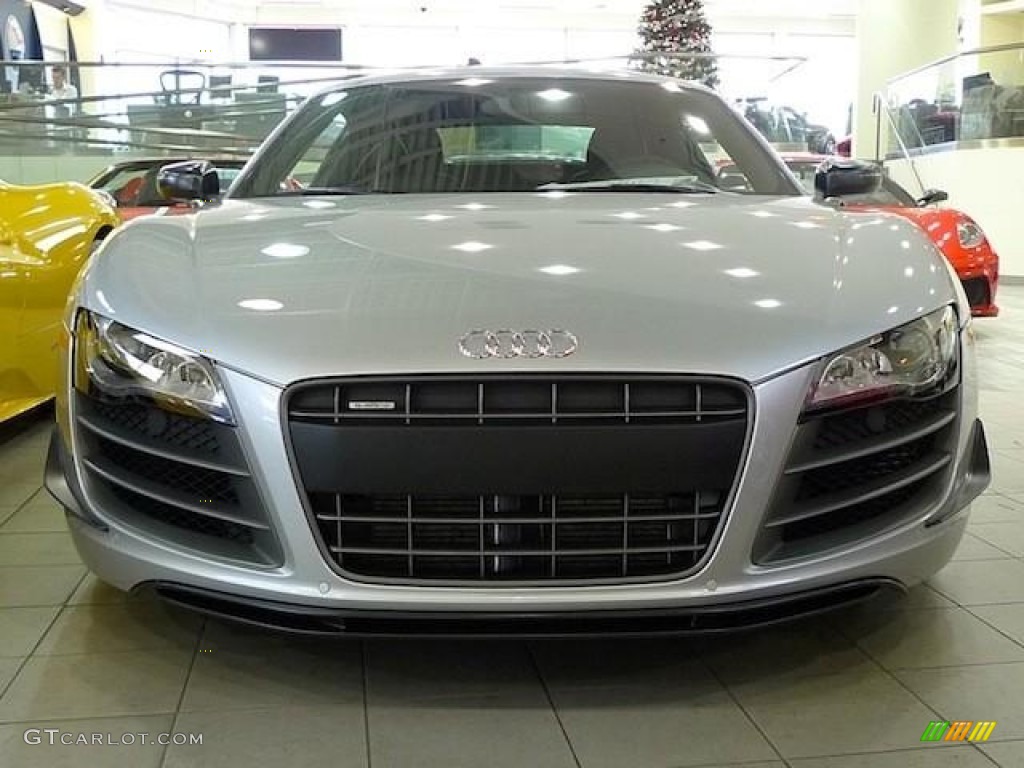 Ice Silver Metallic 2012 Audi R8 GT Exterior Photo #58552434