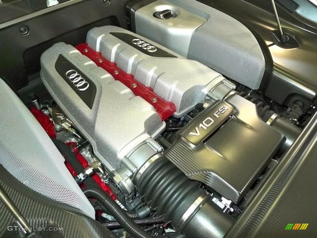 2012 Audi R8 GT 5.2 Liter FSI DOHC 40-Valve VVT V10 Engine Photo #58552500