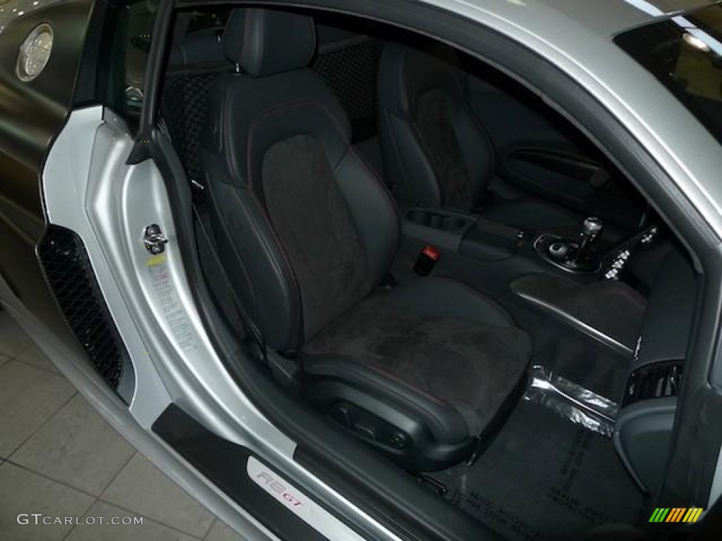 Black Interior 2012 Audi R8 GT Photo #58552662