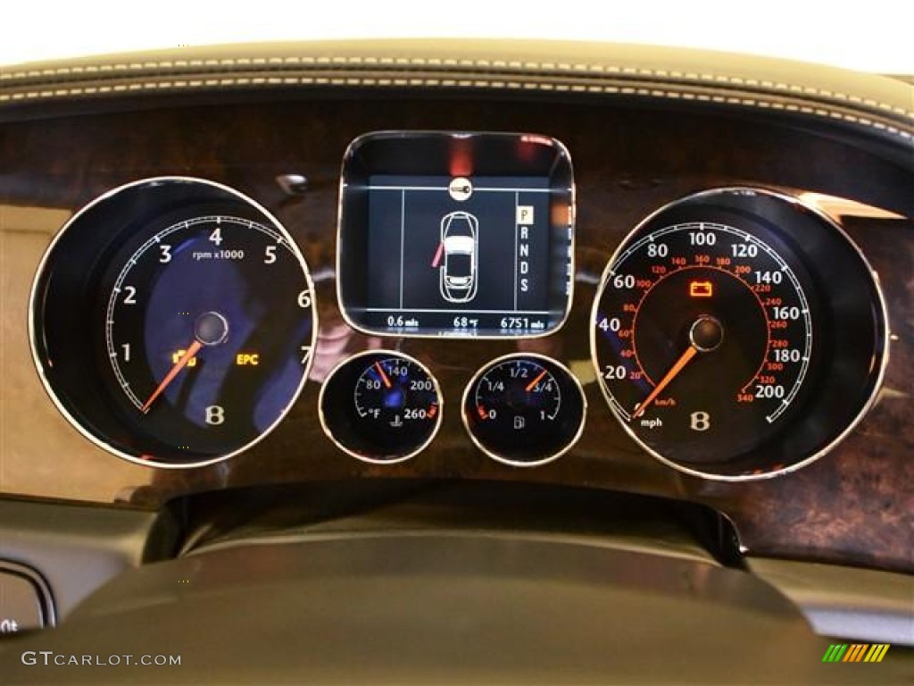 2010 Bentley Continental GTC Speed Gauges Photo #58552839
